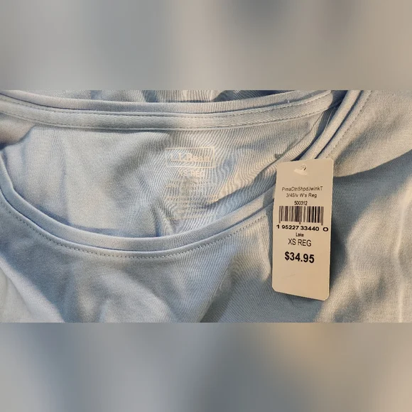 L.L. Bean Women's Light Blue Top, XS-REG - Picture 2 of 6